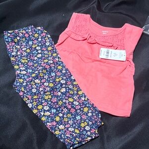 Carter's Coral Baby Top